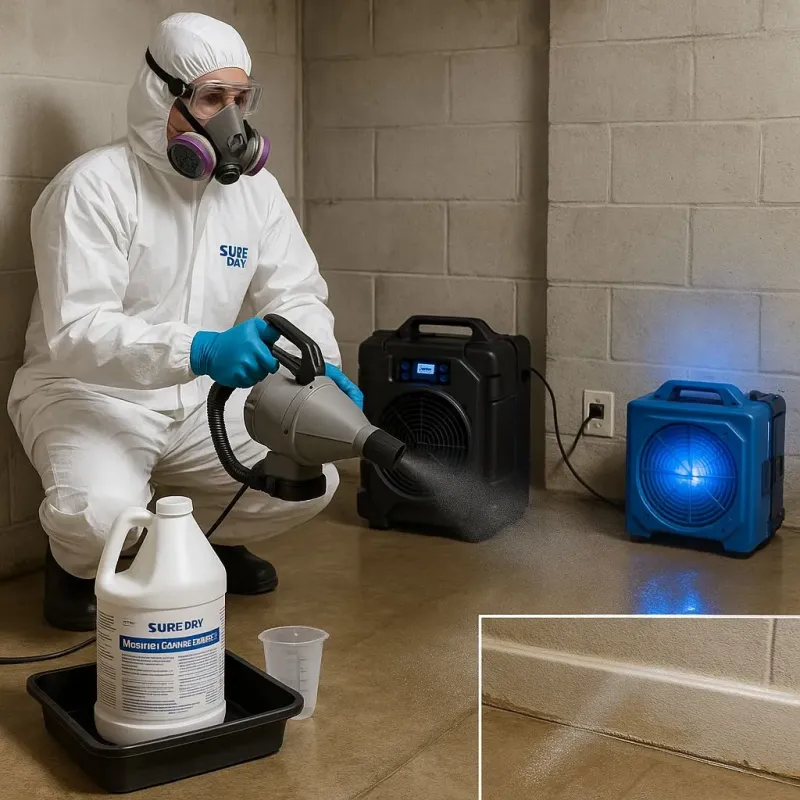 Sanitization and Odor Removal process in Dentsville, SC