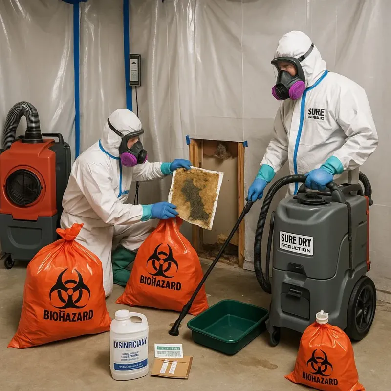 Contaminated Water Handling Protocols process in Dentsville, SC